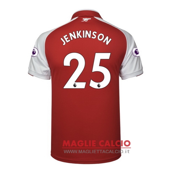 nuova maglietta arsenal 2017-2018 jenkinson 25 prima